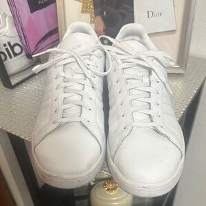 Adidas White Cloud Comfort White Sneakers
